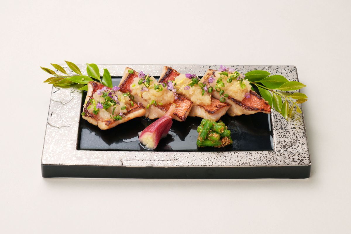 金目鯛のみぞれ焼き