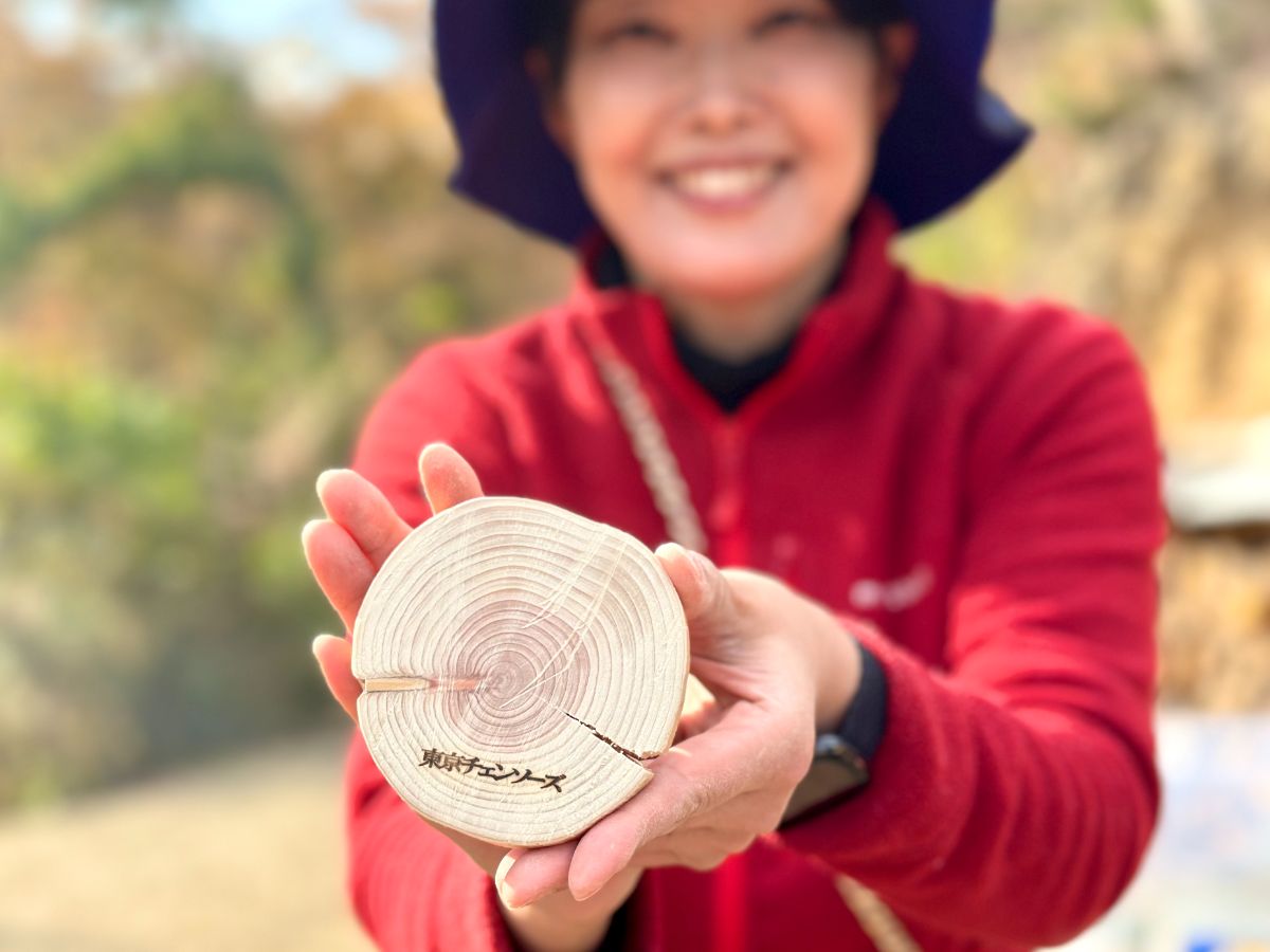 できあがったコースター